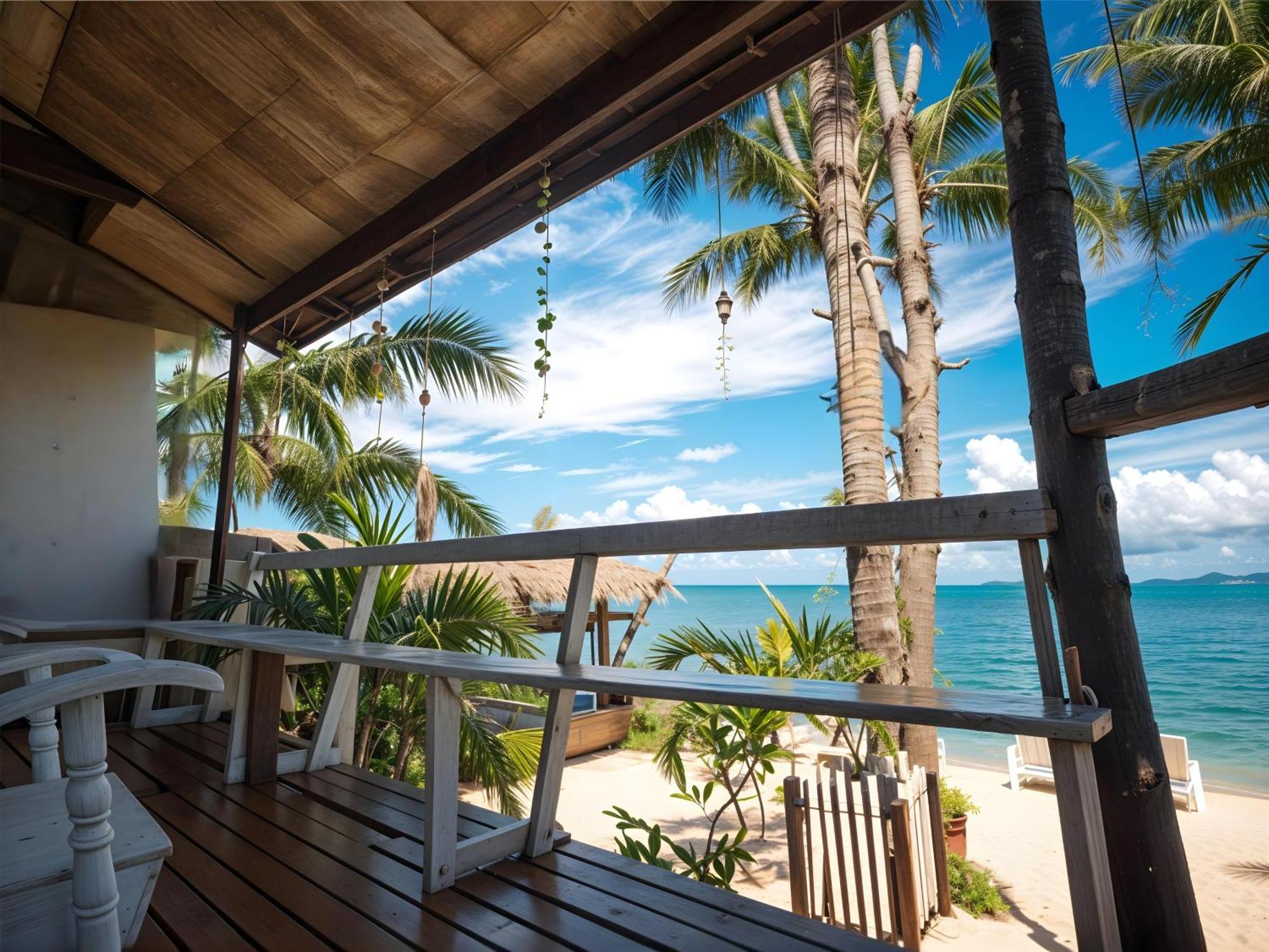 A Little Bungalows By Beach Nathon Bay Exterior foto